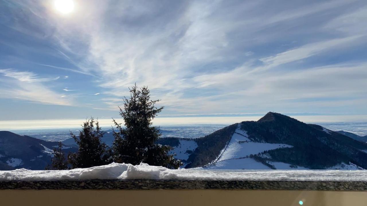 Ferienwohnung Panorama 1200, In The Heart Of The San Fermo Hills Adrara San Rocco Exterior foto