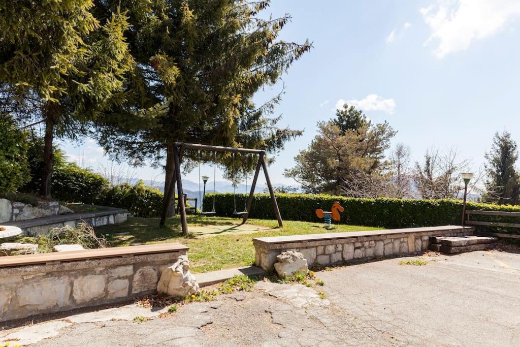 Ferienwohnung Panorama 1200, In The Heart Of The San Fermo Hills Adrara San Rocco Exterior foto
