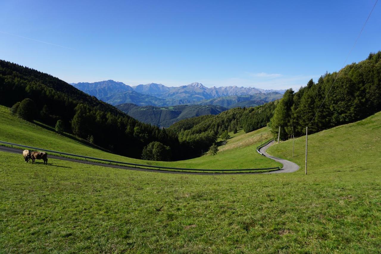 Ferienwohnung Panorama 1200, In The Heart Of The San Fermo Hills Adrara San Rocco Exterior foto
